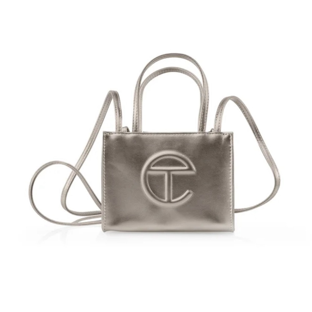NIB Telfar Mini Shopper in Bronze - sold out online